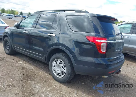 2013 Ford Explorer z USA, uszkodzony, nr VIN 1FM5K7B98DGC59848